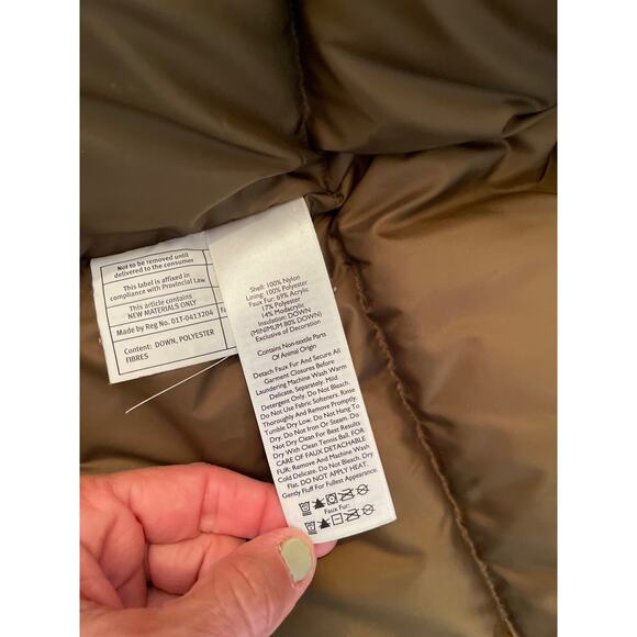 Eddie Bauer Men's Superior Down Parka Small - Picture 12 of 13